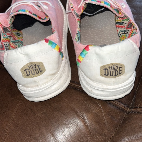Hey Dude Wendy Boho Pink Women’s SZ 9 - Picture 2 of 5